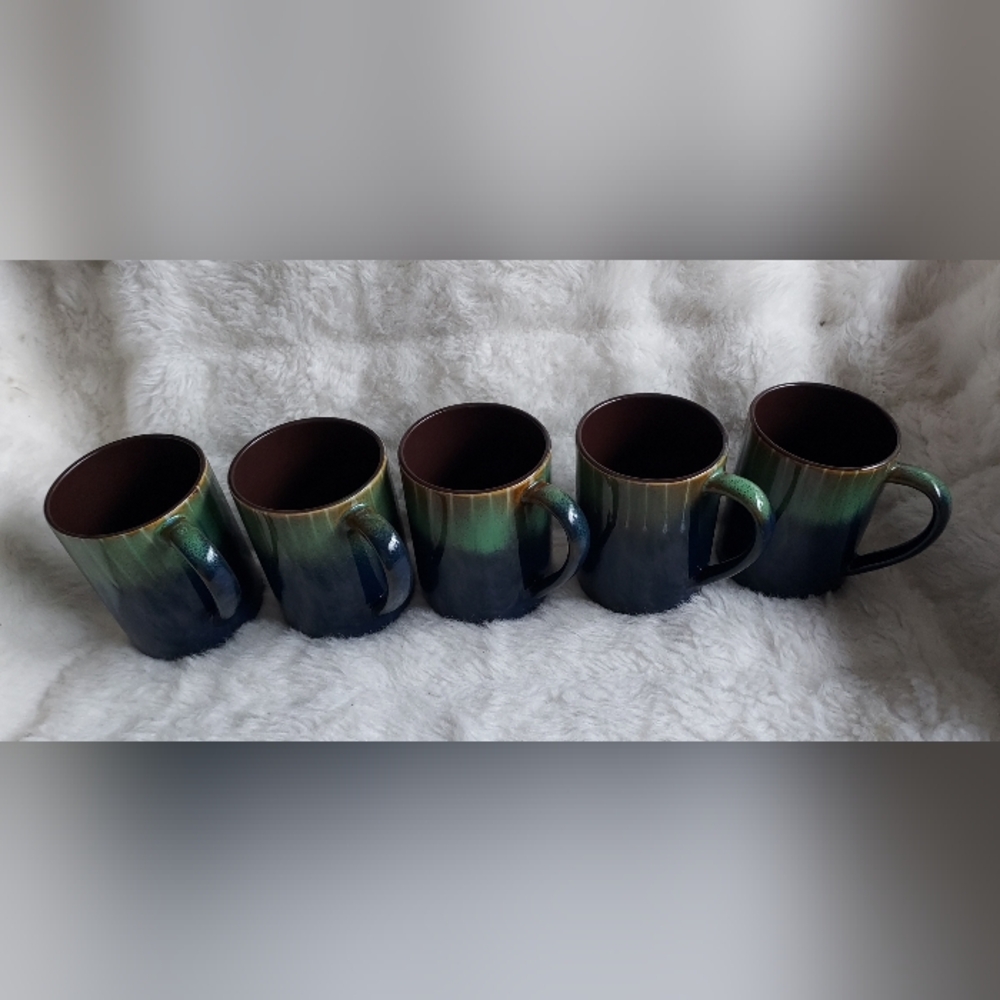 Midnight Eclipse by Baum brothers set of 5 cups